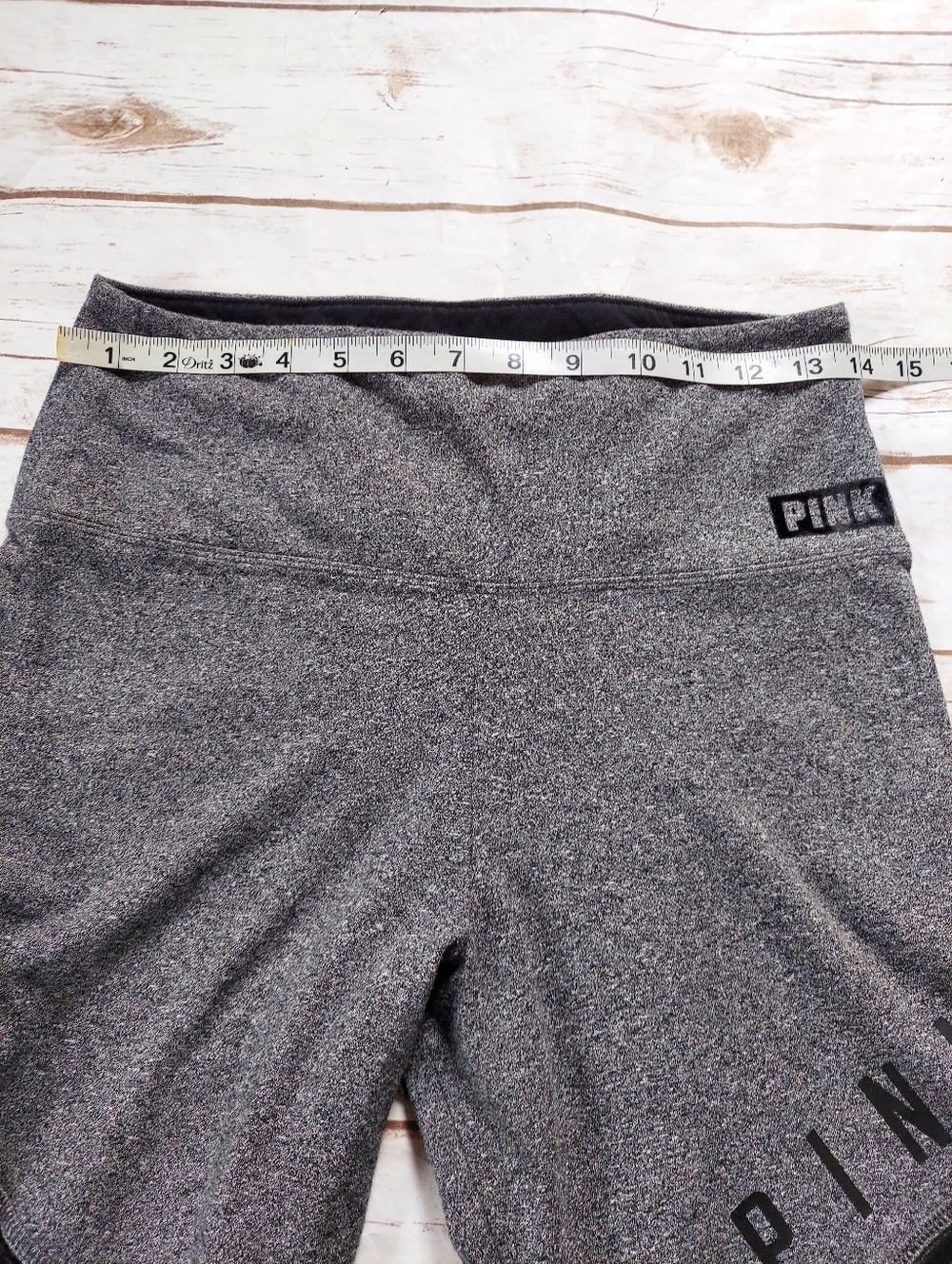 🔴3/$15 PINK Athletic Leggings with Black Trim - Picture 6 of 11